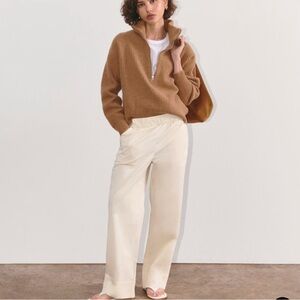 Everlane Easy Pant - organic cotton, Canvas color